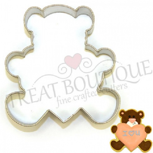 COOKIE CUTTER BEAR + HEART 9*8.5CM COOKIE CUTTER BEAR + HEART 9*8.5CM